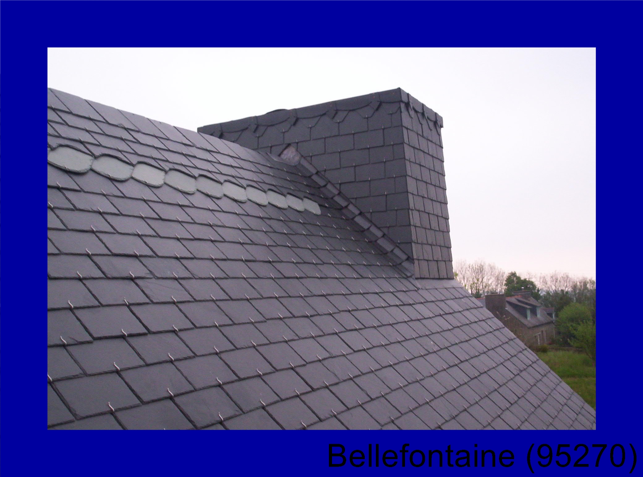 toiture zinc 95 Bellefontaine-95270
