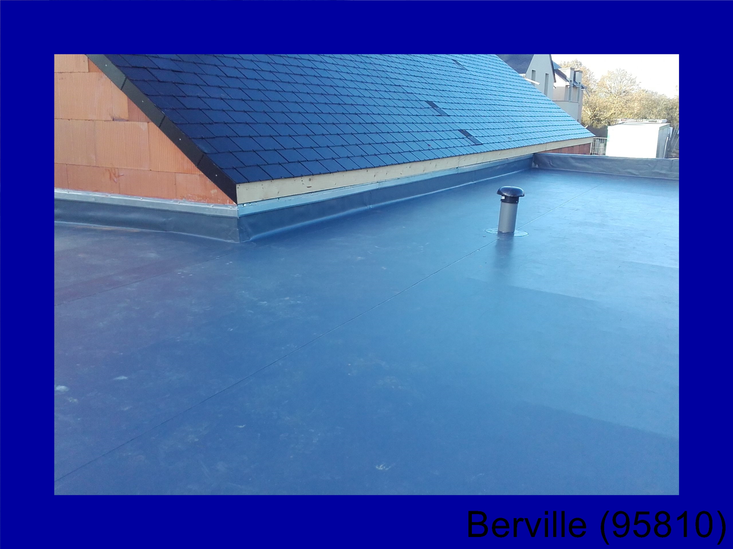 etanchéité toiture Berville-95810