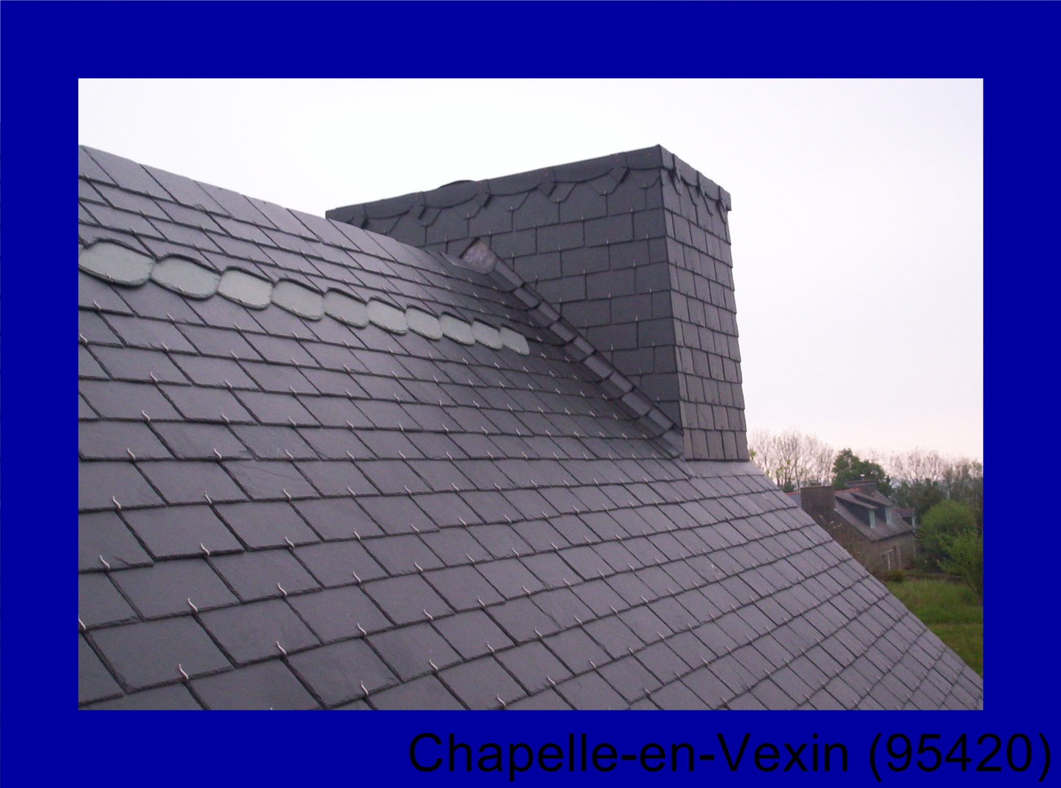 toiture zinc 95 Chapelle-en-Vexin-95420