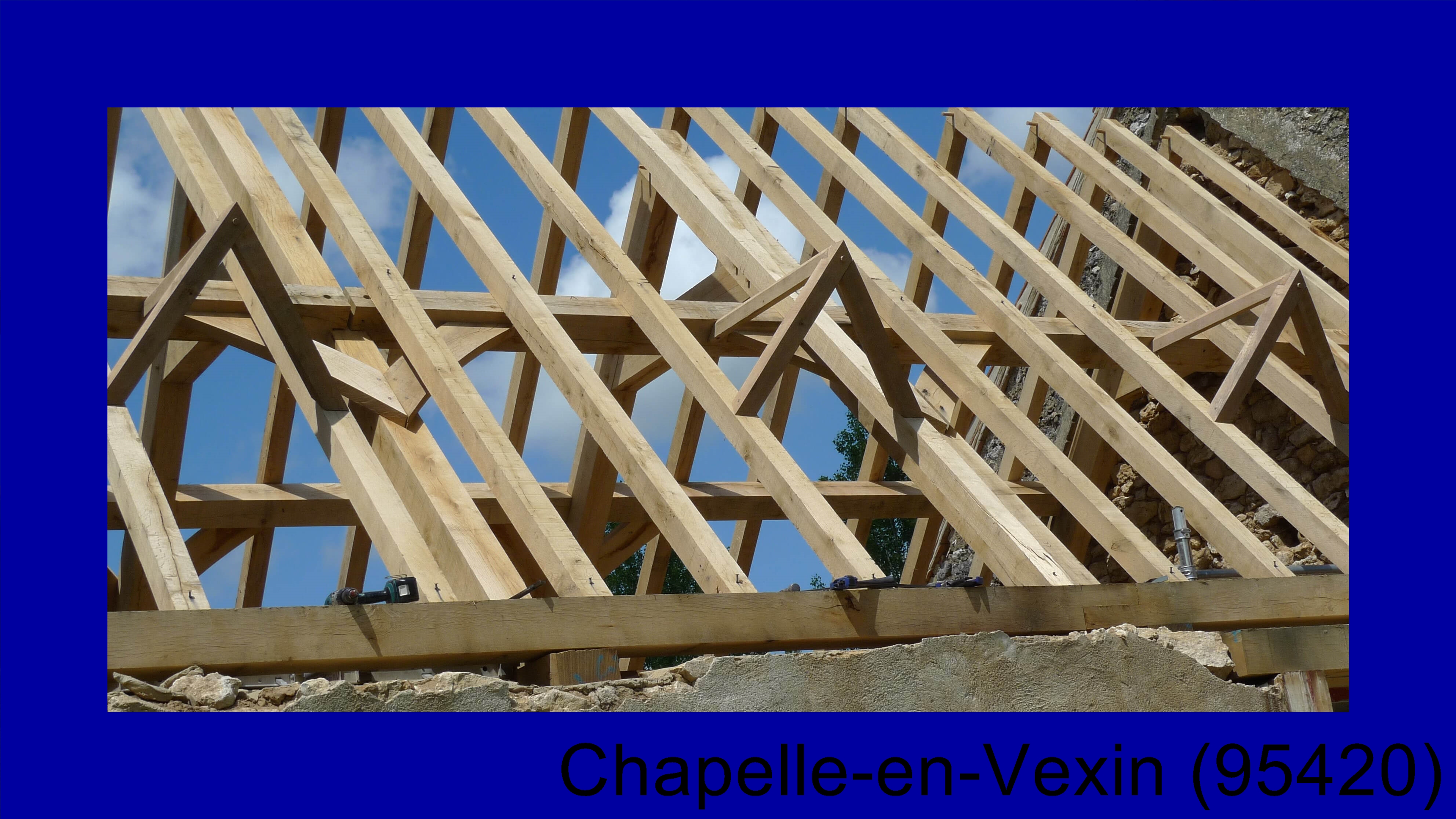devis charpenteChapelle-en-Vexin-95420