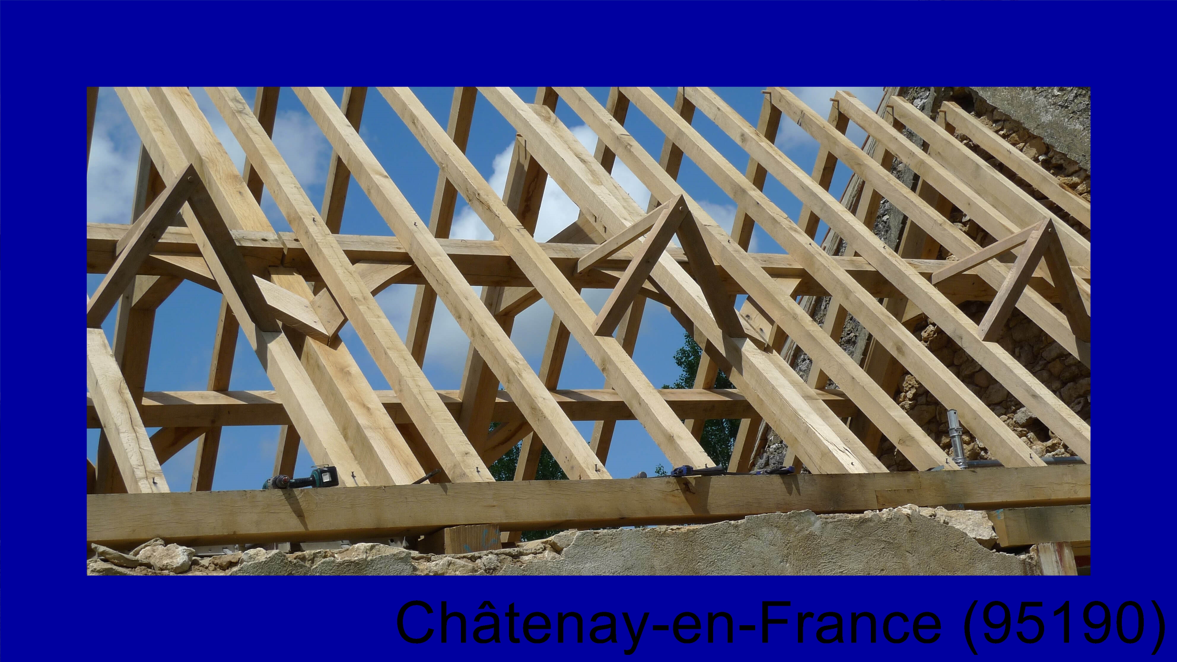 devis charpenteChâtenay-en-France-95190