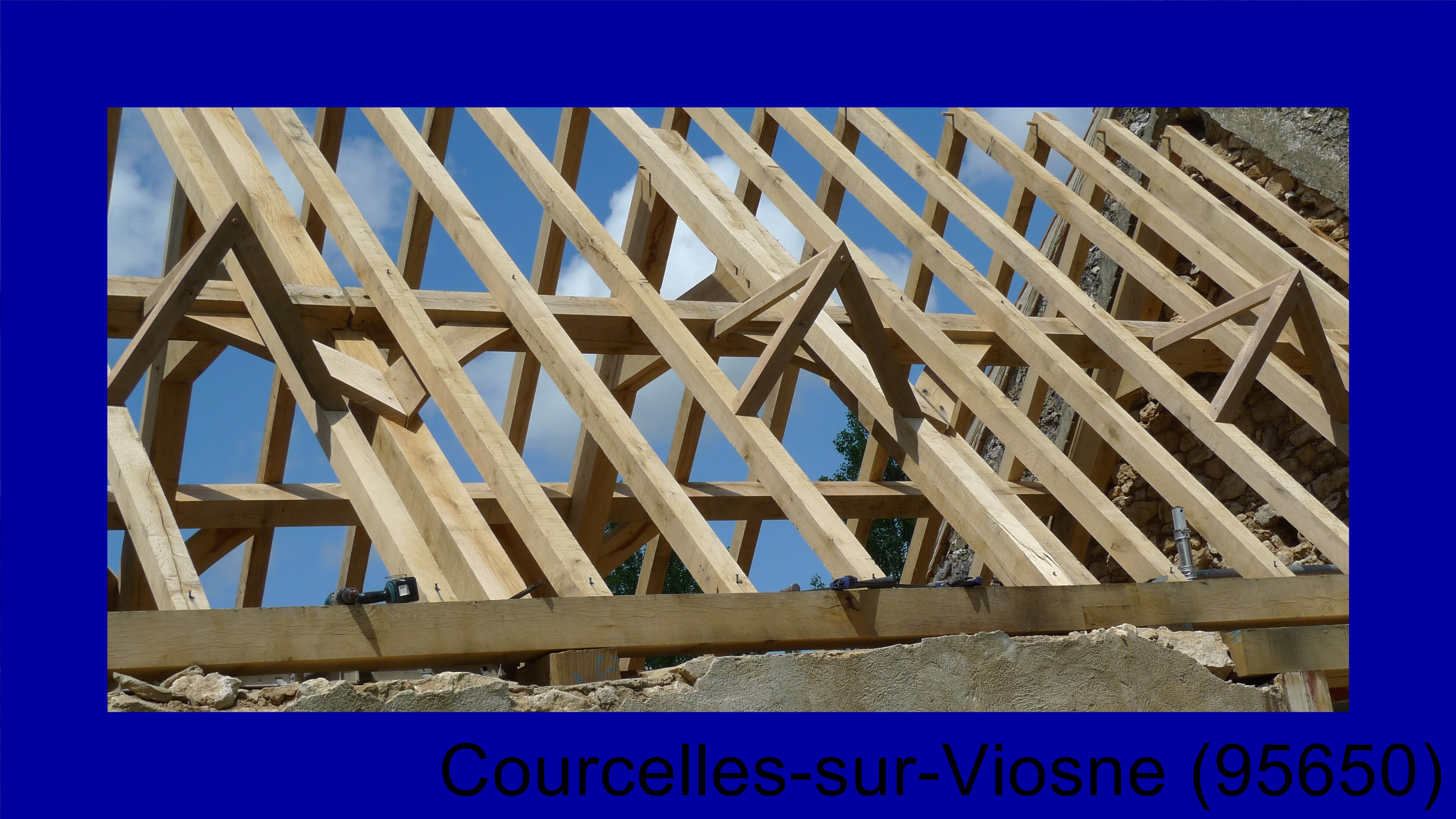 devis charpenteCourcelles-sur-Viosne-95650