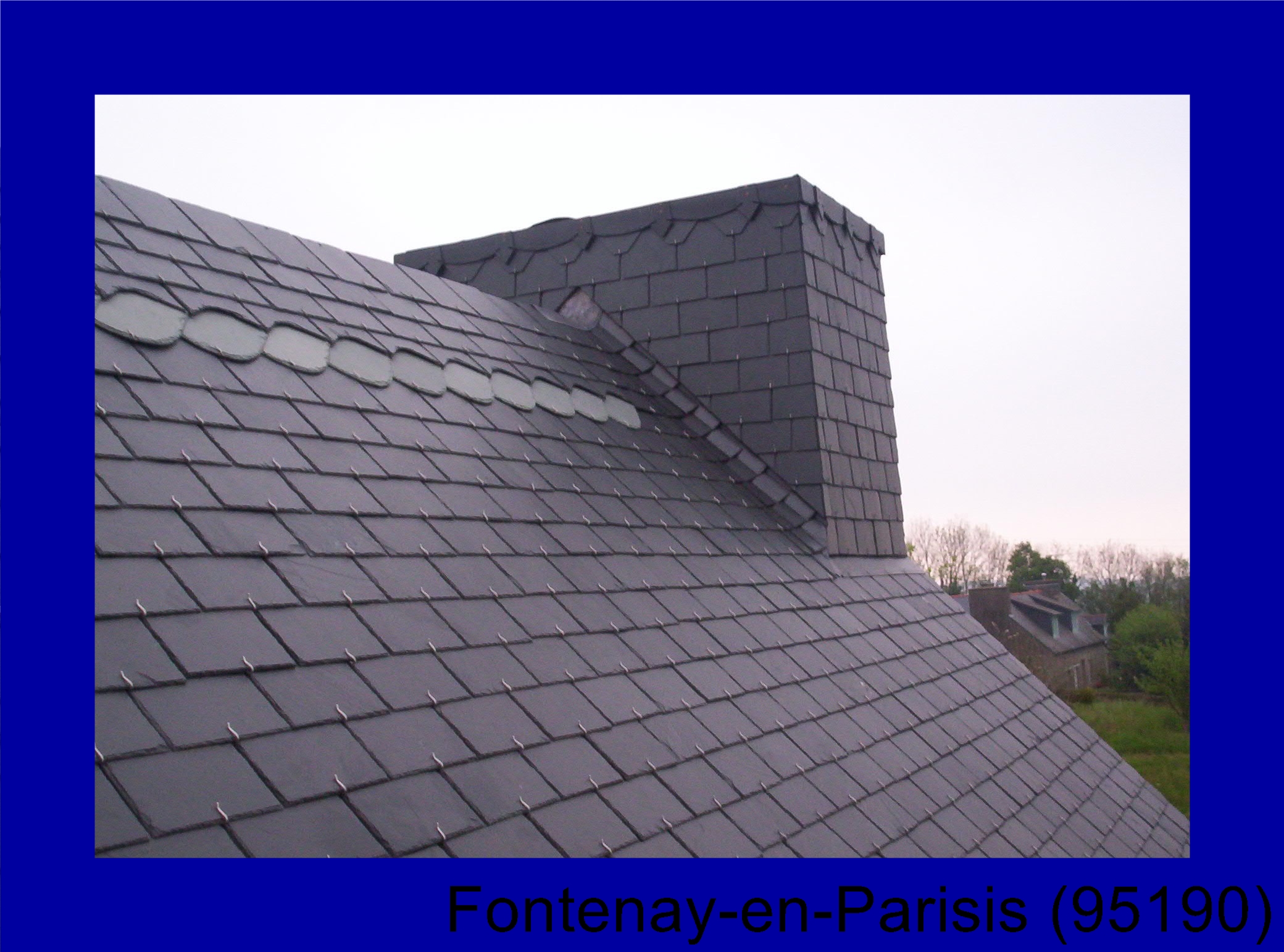 toiture zinc 95 Fontenay-en-Parisis-95190