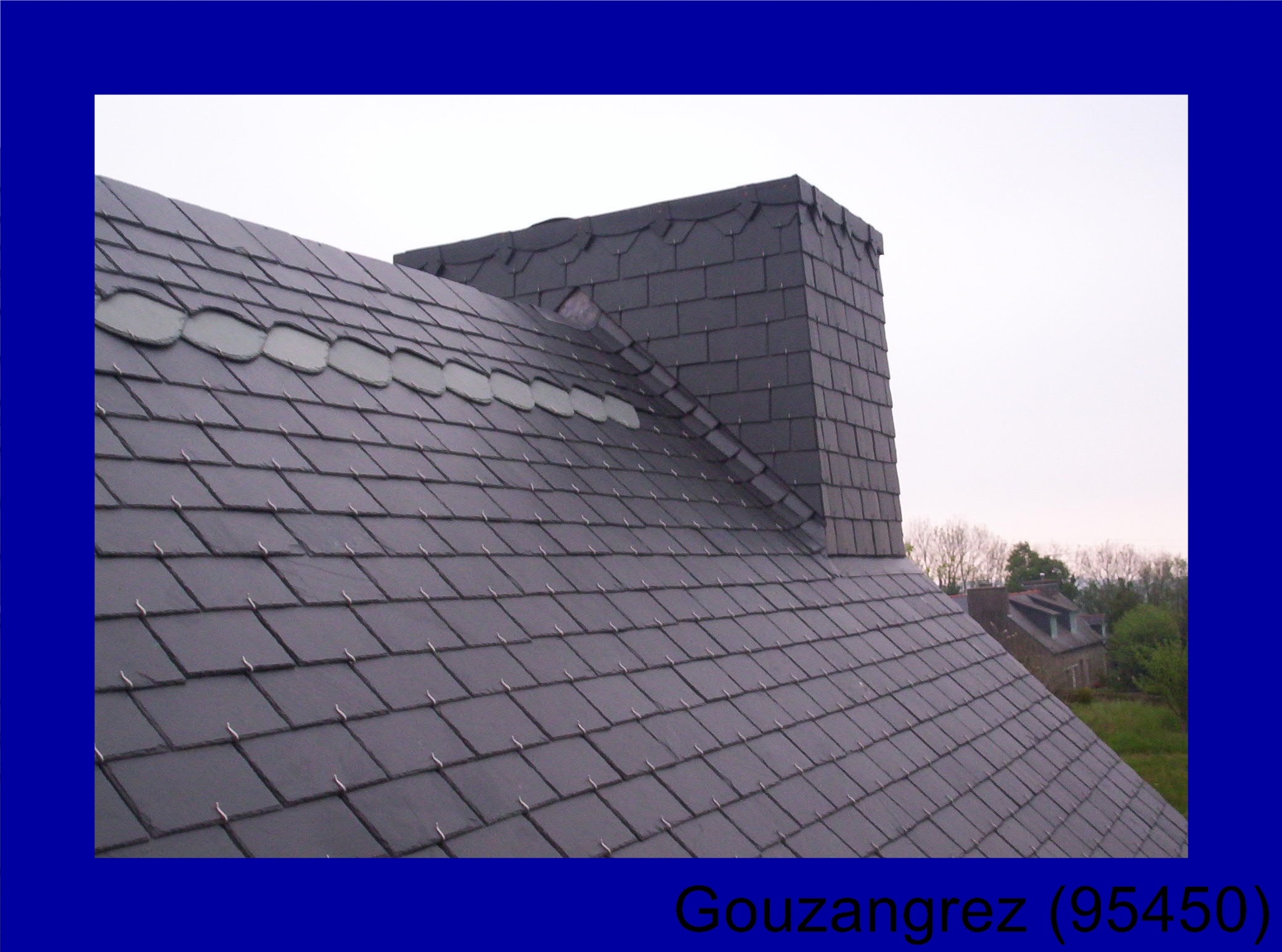toiture zinc 95 Gouzangrez-95450