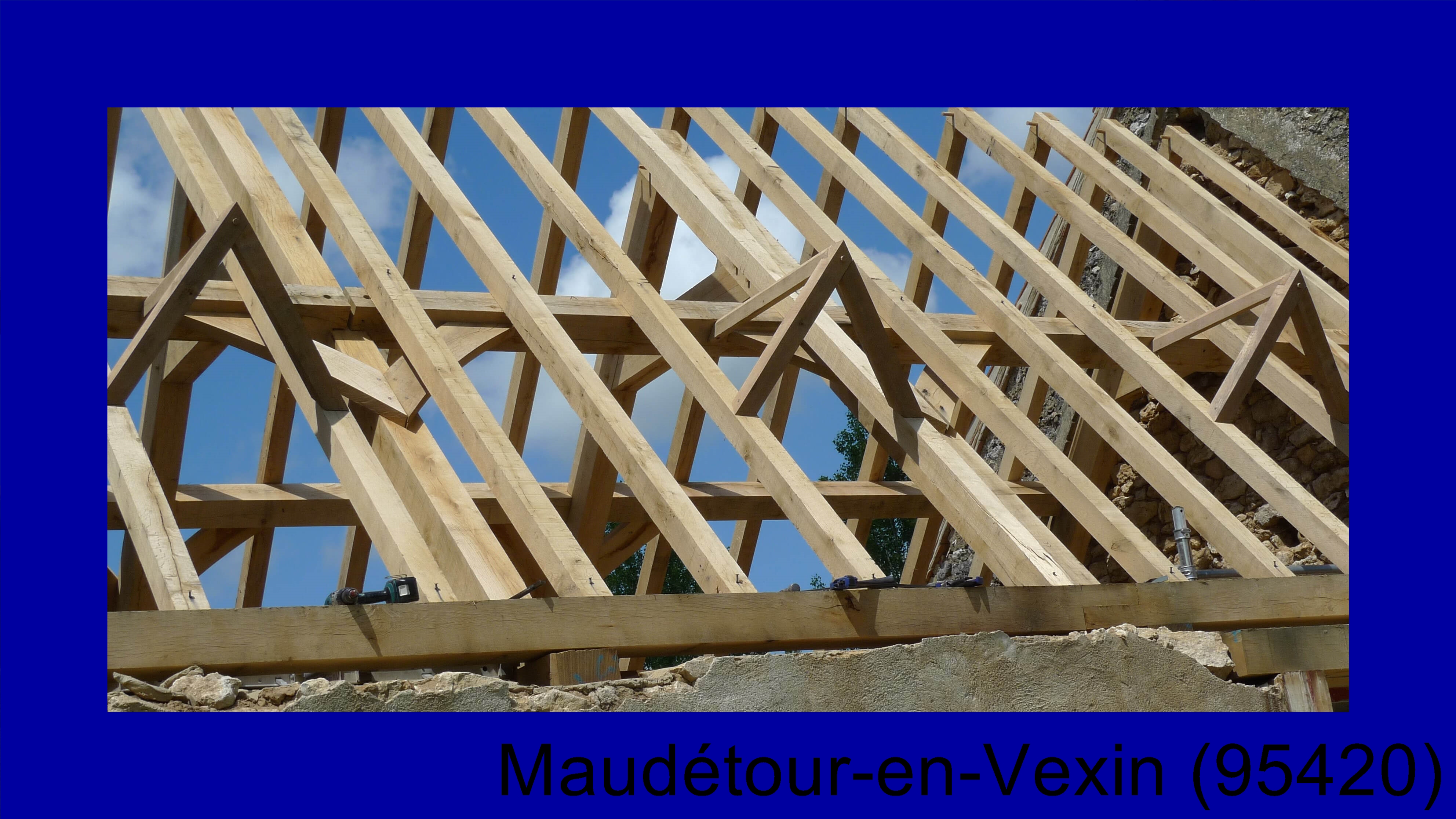 devis charpenteMaudétour-en-Vexin-95420